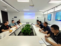 滨州职业学院来司考察工作